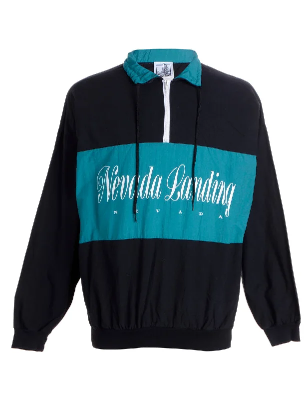 Cozy Chic Trends Nevada Landing Printed Sweatshirt