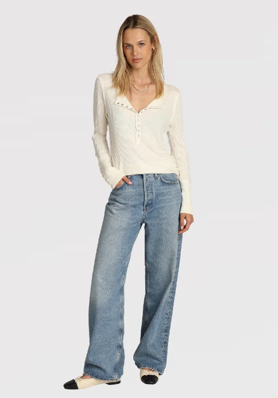 Comfortable And Versatile Riley w/ Snap Details