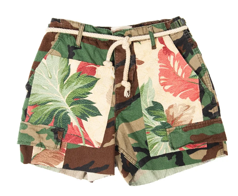 New Autumn And Winter Styles Riley Vintage Florist Camo Shorts ships in 2 weeks