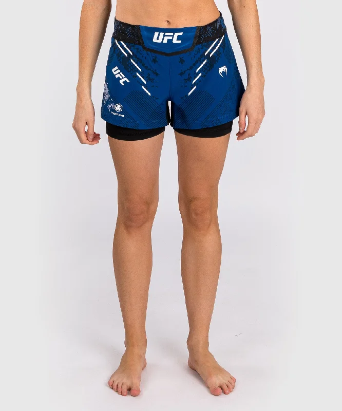 Trends UFC Adrenaline by Venum Authentic Fight Night Women’s Fight Short - Blue